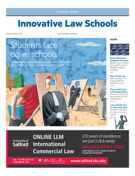 Innovative Law Schools