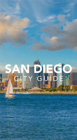 San Diego City Guide Table of Contents