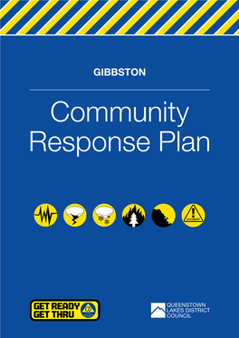 Gibbston Valley Community Response Plan