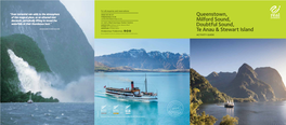 Queenstown, Milford Sound, Doubtful Sound, Te Anau