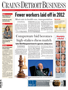 Fewer Workers Laid Off in 2012