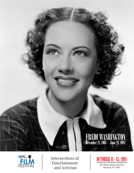 FREDI WASHINGTON December 23, 1903 – June 28, 1994