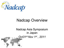 Nadcap Overview