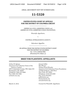 Brief for Plaintiffs-Appellants