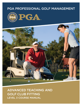 Advanced Teaching and Golf Club Fitting Pga