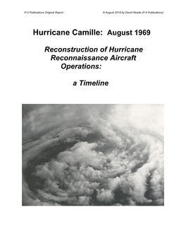 Hurricane Camille: August 1969
