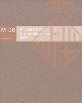 Barcelona City Council Annual Report 2006 (PDF)