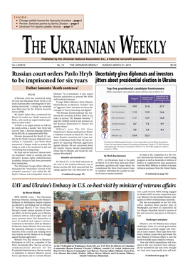 The Ukrainian Weekly, 2019