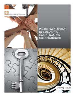 Problem-Solving in Canadals Courtrooms