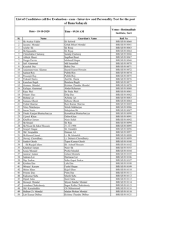 1St Half Evaluation