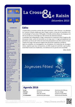 2015.12.La Crosse Et Le Raisin.Bulletin.Pub