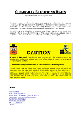 Metal Blackening Guide