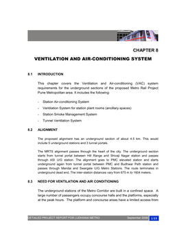 Chapter 8 Ventilation and Air-Conditioning System