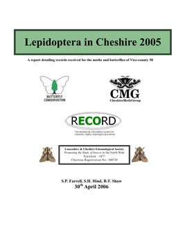 Lepidoptera in Cheshire 2005