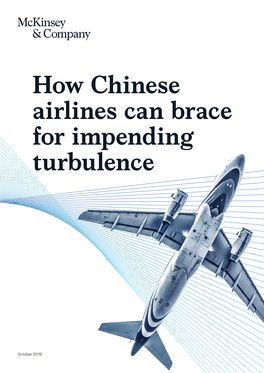 How Chinese Airlines Can Brace for Impending Turbulence