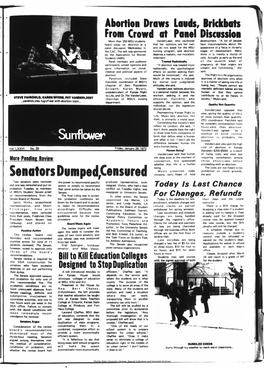 Sunflower January 28, 1972