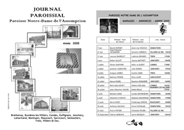 Journal Paroissial