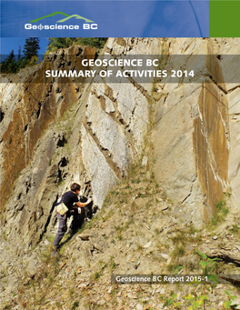 Geoscience Bc Summary of Activities 2014