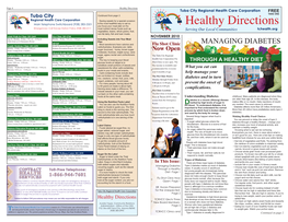 MANAGING DIABETES Family Medicine Clinic 283-2458 Health Promotion Program 283-1429/1420 Carbohydrates