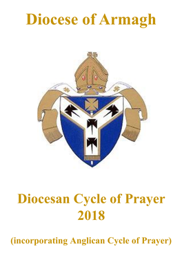 The Anglican Communion Are Adapted from ‘The Anglican Cycle of Prayer 2018’