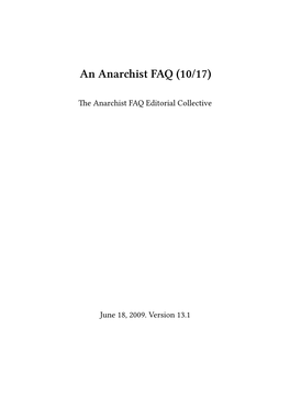 Anarchist FAQ (10/17)