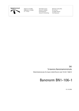 Banenorm BN1-106-1