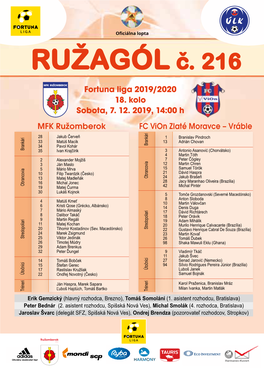 RUZAGÓL C. 216 ˇ