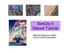 Simcity 4 Deluxe Tutorial