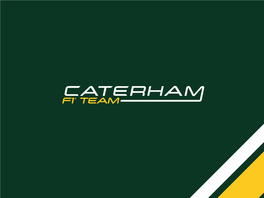 Chassis Optimisation Model Optiassist and Genesis Developments What Has Optimisation Meant to Caterham F1®? Conclusion and Summary ….A BRIEF HISTORY