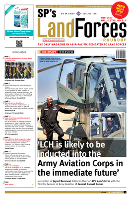 'Lch Is Likely to Be Inducted Into the Army Aviation Corps in The