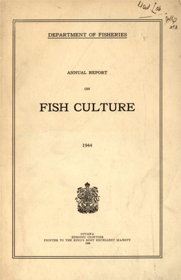 Fish Culture