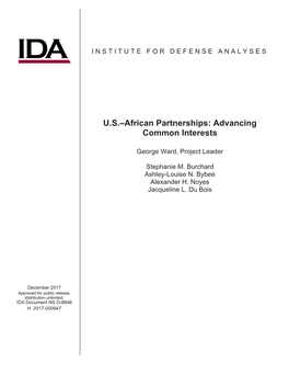 US–African Partnerships