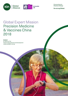 Global Expert Mission Precision Medicine & Vaccines China 2018