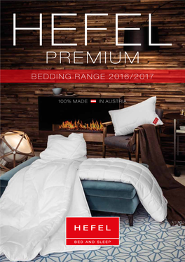 Premium Bedding Range 2016/2017
