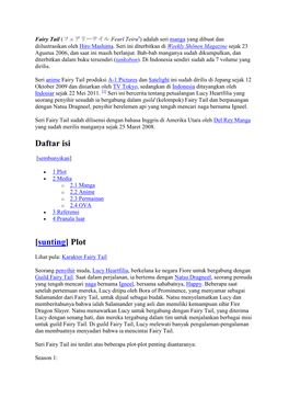 Daftar Isi [Sunting] Plot