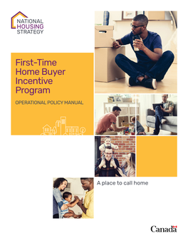 First-Time Home Buyer Incentive Program