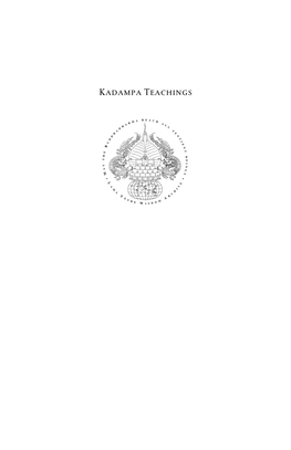 Kadampa Teachings (PDF)
