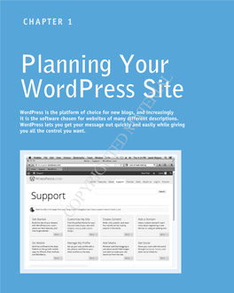 Planning Your Wordpress Site