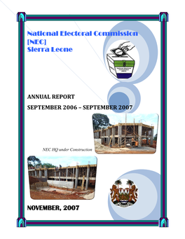 National Electoral Commission [NEC] Sierra Leone