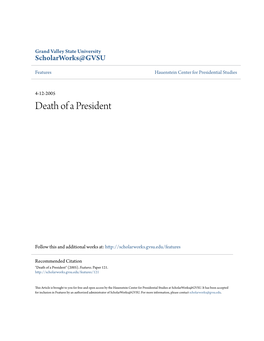 Death of a President