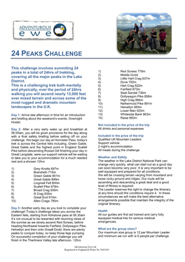 24 Peaks Challenge