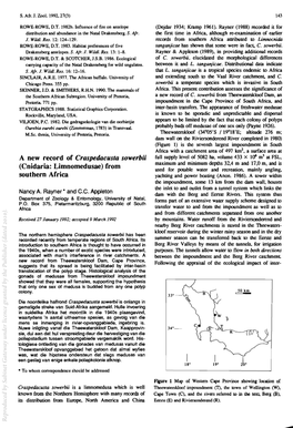 A New Record of Craspedacusta Sowerbii (Cnidaria: Limnomedusae