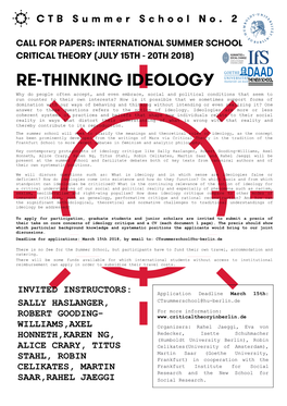 Re-Thinking Ideology