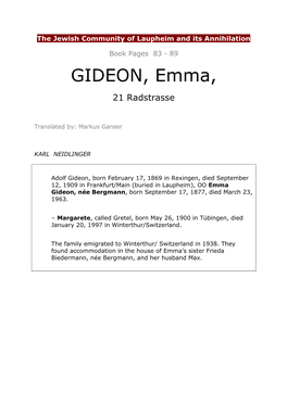 38E GIDEON Emma