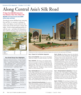 Along Central Asia's Silk Road