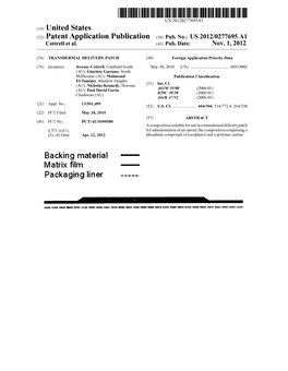 Backing Material Packaging Liner