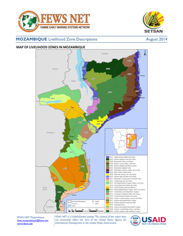 Mozambique Livelihood Zoning Plus Report