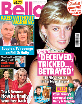 Diana AXED WITHOUT WARNING