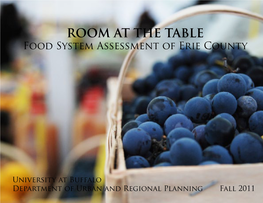 ROOM at the TABLE Food System Assessment of Erie County