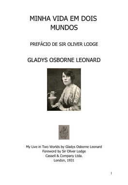 Gladys Osborne Leonard